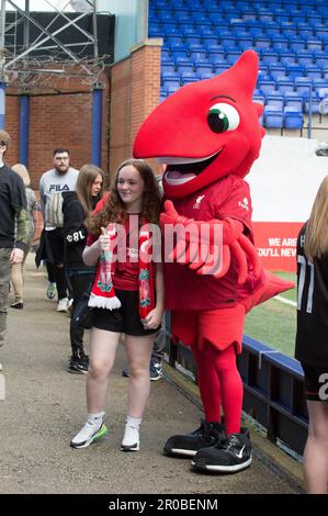 Mighty Red im Prenton Park vor Liverpool V Manchester City (Terry Scott/SPP) Guthaben: SPP Sport Press Photo. Alamy Live News Stockfoto