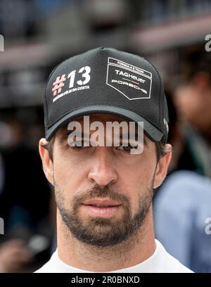 Monaco, Monaco. 06. Mai 2023. António Félix Da Costa (TAG Heuer Porsche Formel E Team) nach der Qualifizierungsphase gesehen. Der Gewinner der 6. Ausgabe der FIA ABB Formel E Weltmeisterschaft am 6. Mai war Nick Cassidy vom Envision Racing Team. Es war sein zweiter Triumph in seiner Karriere. Kredit: SOPA Images Limited/Alamy Live News Stockfoto