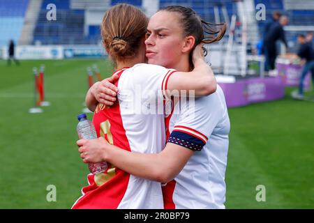 07-05-2023: Sport: PEC gegen Ajax (Frauen) ZWOLLE, NIEDERLANDE - MAI 7: Romee Leuchter (AFC Ajax) während des Spiels Dutch Azerion Eredivisie Vrouwen PEC ZW Stockfoto