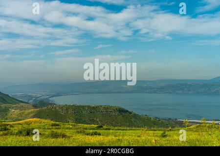Golan Heights Frühlingslandschaft Stockfoto