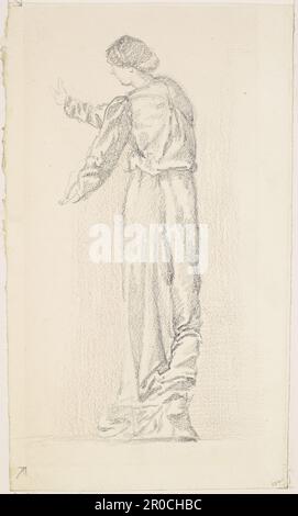 Garland Weavers - Vorhänge-Studie, 1866-1867. Künstler: Edward Burne-Jones Stockfoto