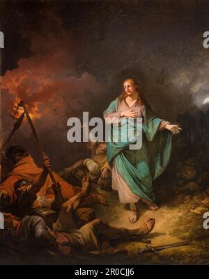 Der Verrat Christi, 1798. Von Philippe J. De Loutherbourg Stockfoto
