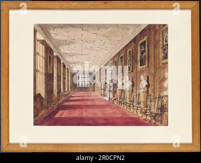 The Gallery, Aston Hall, 1824-82. Allen Edward Everitt Stockfoto