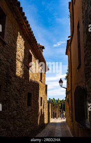 Peratallada, Forallac, Baix Emporda, Costa Brava, Girona, Katalonien Stockfoto