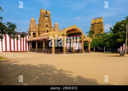 Hindu-Tempel in Jaffna im Norden Sri Lankas, Ceylon Stockfoto