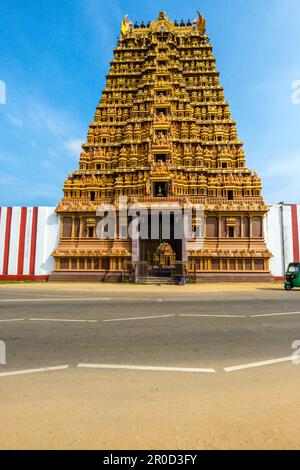 Hindu-Tempel in Jaffna im Norden Sri Lankas, Ceylon Stockfoto