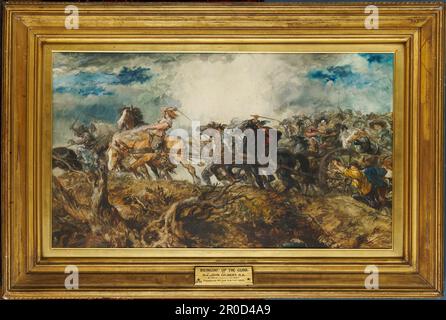 Ich Bringe Die Waffen Hoch, 1870-93. Sir John Gilbert (d.1897) Stockfoto