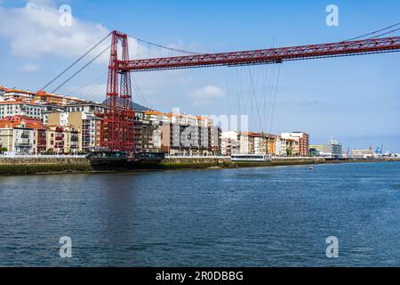 Puente de Vizcaya in Portugalete, Baskenland, Spanien. Stockfoto