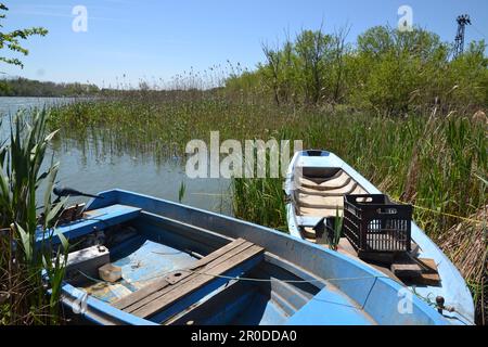 Der Durankulak-See ist in Bulgarien erhalten Stockfoto