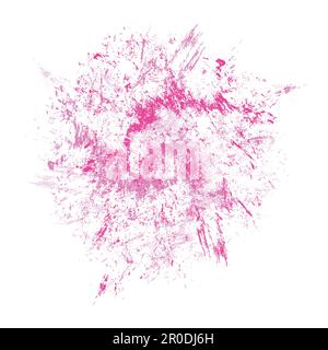 Ein rosa Farbtupfer für Design Stock Vektor