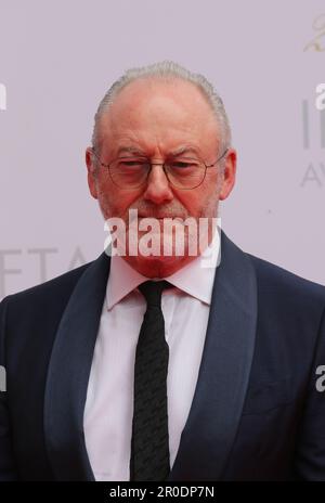 Dublin, Irland. 7. Mai 2023 Liam Cunnigham kommt auf dem roten Teppich bei den Irish Film and Television Awards (IFTAs), Dublin Royal Convention Centre an. Kredit: Doreen Kennedy/Alamy Live News. Stockfoto