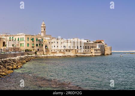 Hafen von Molfetta, Apulien, Italien Stockfoto