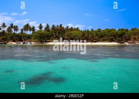 Einsamer Strand, Hon Ron, auf der Insel Phu Quoc, Vietnam Stockfoto