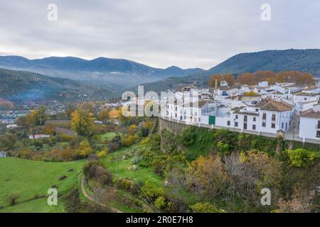 Priego de Cordoba, umgeben von Olivenhainen, Cordoba, Andalusien, Spanien Stockfoto