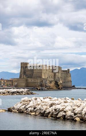 Castel dell’Ovo, Neapel, Kampanien, Italien Stockfoto