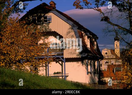 Gabriele Muenter Haus, Murnau, Oberbayern Deutschland Stockfoto