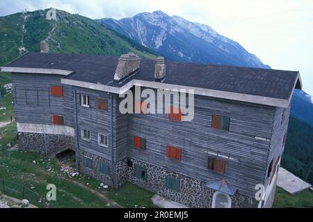 Gipfel, Monte Baldo, Malcesine, Gardasee, Trentino Italien Stockfoto