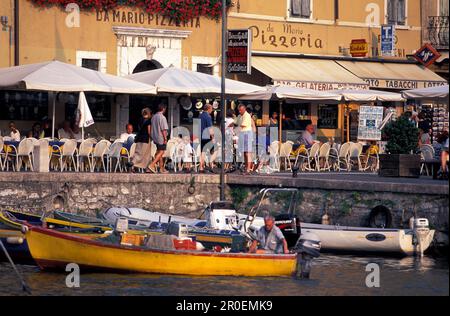 Malcesine, Gardasee, Trentino Italien Stockfoto