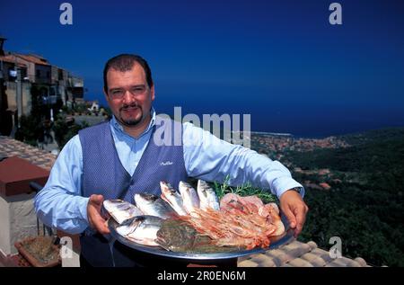 Meeresfrüchte, Elba, Nationalpark des toskanischen Archipels, Toskana, Italien Stockfoto