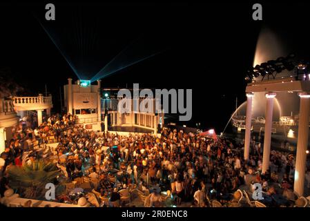 Open Air Disco Halikarnas, Bodrum Tuerkei Stockfoto