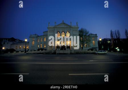 Prinzregenten Theater bei Nacht, München, Bayern, Deutschland Stockfoto