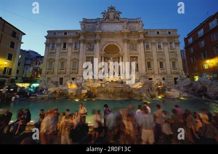 Fontana di Trevi, Rom, Latium Italien Stockfoto