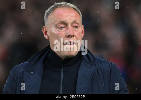 Nottingham, Großbritannien. 08. Mai 2023. Steve Cooper Manager of Nottingham Forest während des Premier League-Spiels Nottingham Forest vs Southampton auf City Ground, Nottingham, Großbritannien, 8. Mai 2023 (Foto von Craig Thomas/News Images) in Nottingham, Großbritannien, am 5./8. Mai 2023. (Foto: Craig Thomas/News Images/Sipa USA) Guthaben: SIPA USA/Alamy Live News Stockfoto