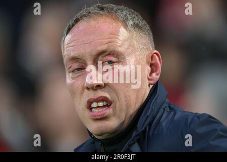 Nottingham, Großbritannien. 08. Mai 2023. Steve Cooper Manager of Nottingham Forest während des Premier League-Spiels Nottingham Forest vs Southampton auf City Ground, Nottingham, Großbritannien, 8. Mai 2023 (Foto von Craig Thomas/News Images) in Nottingham, Großbritannien, am 5./8. Mai 2023. (Foto: Craig Thomas/News Images/Sipa USA) Guthaben: SIPA USA/Alamy Live News Stockfoto