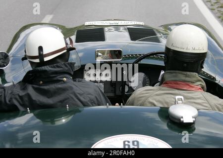 Silvretta Classic Rallye Montafon, 08.07.2004, Silvretta Alpine Road, Jaguar C-Type, 215PS, Bj1952 Stockfoto