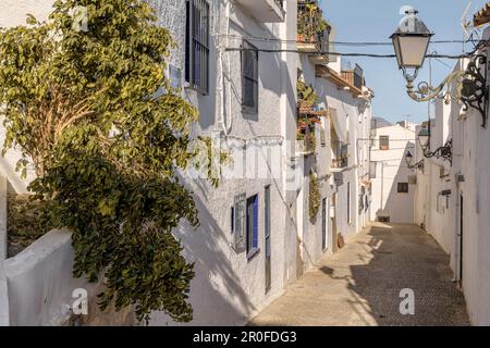 Kleine und charmante Altstadt, Labyrinth von Straßen und Treppen die Geschichte der Stadt Altea und ihrer schönsten Ecken, Alicante, Spanien, Europa Stockfoto