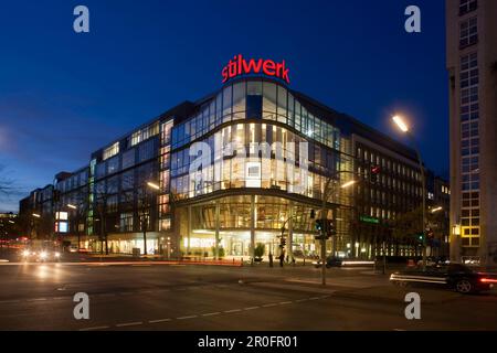 Berlin City West Kant Straße Design Lager Stilwerk Stockfoto