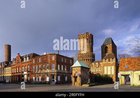 Neustadt-Tor, Tangermunde, Sachsen-Anhalt, Deutschland Stockfoto