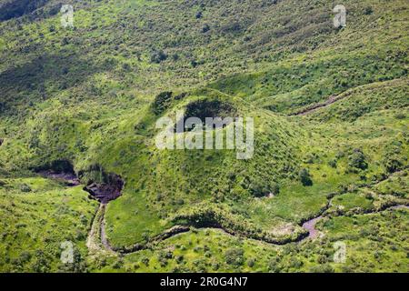 Cone bei Haleakala Volcano Crater, Maui, Hawaii, USA Stockfoto