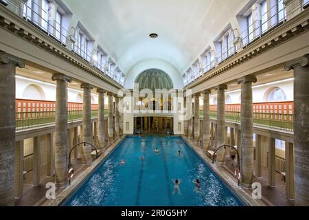 Stadtbad Neukölln, 1914 eröffnet, Bäder im römischen Stil, Berlin Stockfoto