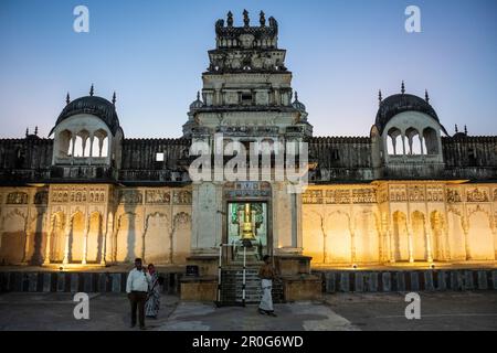 Rangji-Tempel, Pushkar, Rajasthan, Indien Stockfoto