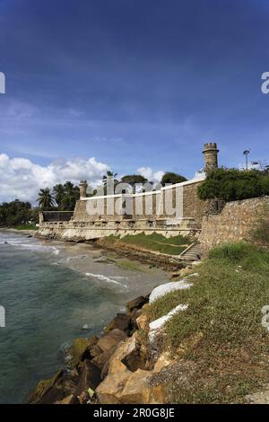 Castillo de San Carlos Borromeo, Pampatar, Isla Margarita, Venezuela Nueva Esparta Stockfoto