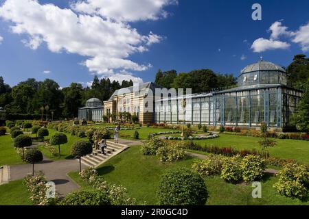 Zoologischer und botanischer Garten Wilhelma, Maurisches Landhaus, Stuttgart, Baden-Württemberg, Deutschland, Europa Stockfoto