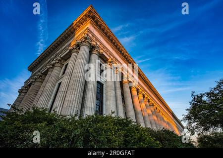 Außenansicht des New York State Education Department Building in Albany, New York Stockfoto