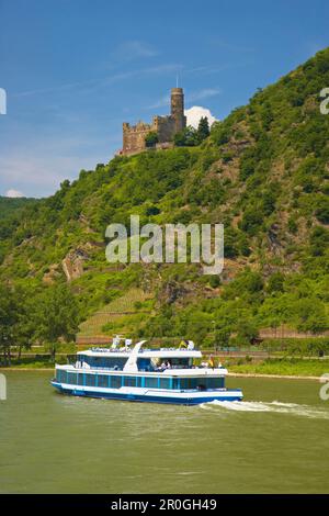 Burg Maus, Wellmich, St. Goarshausen, Rheinland-Pfalz, Deutschland Stockfoto