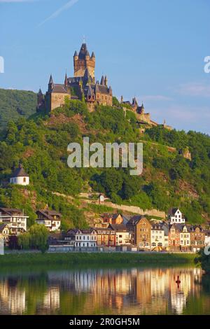 Kaiserschloss Cochem, Rheinland-Pfalz, Deutschland Stockfoto