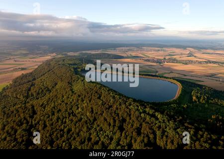 Reservoir, Pumpspeicherkraftwerke, Erzhausen, Niedersachsen, Deutschland Stockfoto