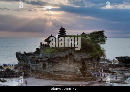 Tempel Pura Tanah Lot, Bali, Indonesien Stockfoto