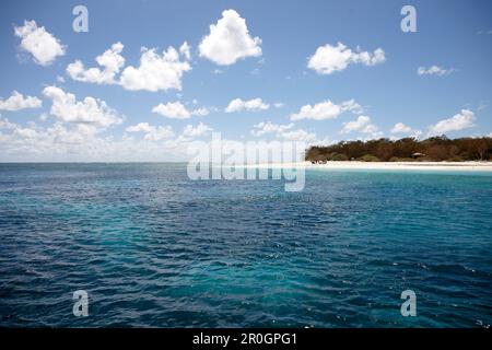 Wilson Island, Teil des Capricornia Cays Nationalparks, Great Barrier Reef Marine Park, UNESCO-Weltkulturerbe, Queensland, Australien Stockfoto