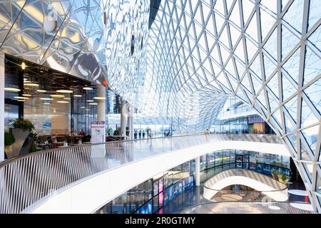 MyZeil ist ein Einkaufszentrum in Frankfurts Innenstadt, Frankfurt Am Main, Hessen, Deutschland, Europa Stockfoto