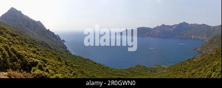 Golfe de Girolata, Korsika, Frankreich Stockfoto