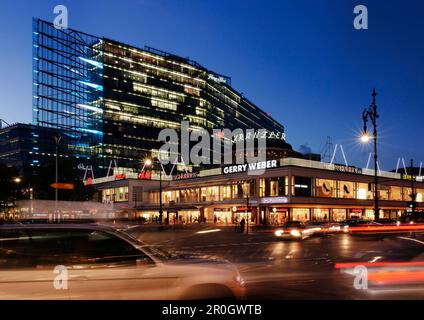 Kurfürstendamm, Neues Kranzler Eck, Charlottenburg Wilmersdorf, Berlin, Deutschland Stockfoto