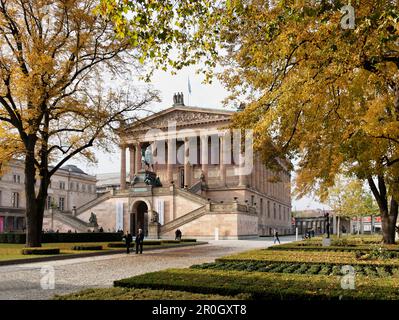 Alte Nationalgalerie, Alte Nationalgalerie, Museumsinsel, Berliner Zentrum, Berlin, Deutschland, Europa Stockfoto