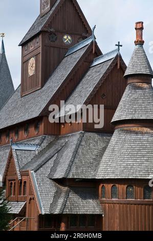Stve Kirche Gustav Adolf, Hahnenklee, Niedersachsen, Harz, Niedersachsen, Deutschland Stockfoto