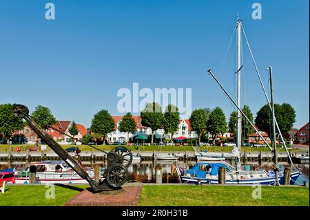 Alter Hafen von Tönning, Nordsee, Schleswig-Holstein, Deutschland Stockfoto