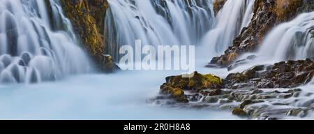 Bruarfoss Wasserfall, South Island, Island Stockfoto